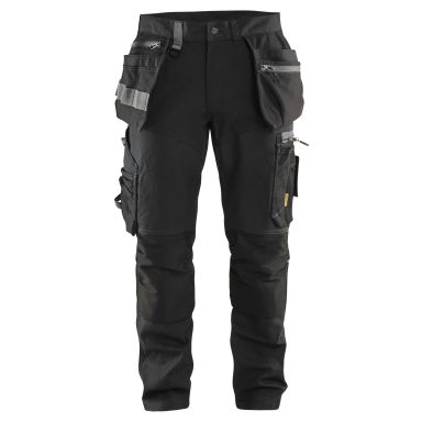 Blåkläder 159913439900C54 Håndværkerbukser med stretch, sort