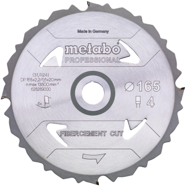 Metabo 628289000 Savklinge 165x20 mm, 4T