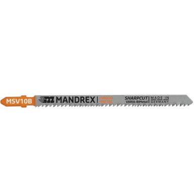 Mandrex SHARPCUT VARIA Sticksågsblad 132 mm, 3-100 mm
