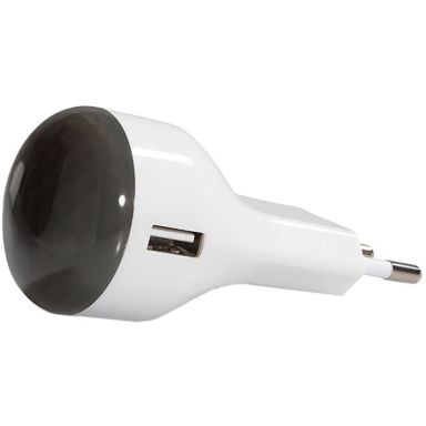CAPiDi USBNL2.1A Nattlampa med USB-laddare