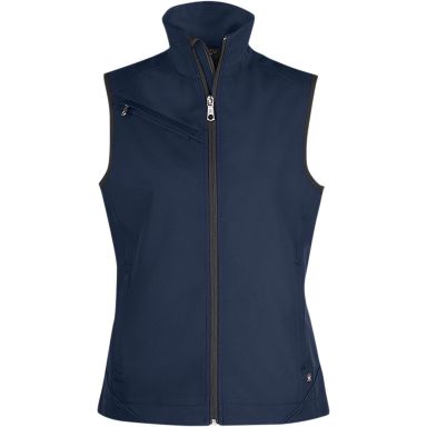 Texstar WV79189000150 softshellvest marineblå