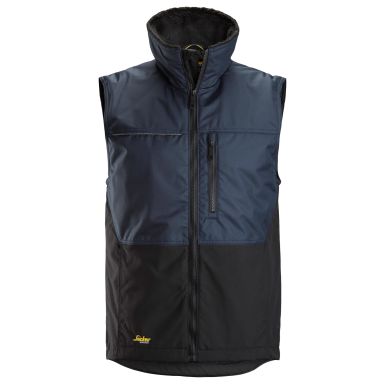 Snickers 4548 AllroundWork Vintervest marineblå