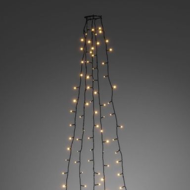 Konstsmide 6360-820 Joulukuusen valosarja 30x5 LED, 180 cm, 24V/IP20
