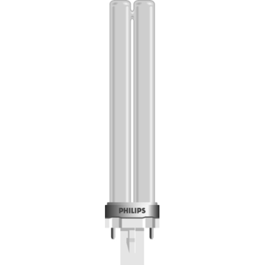 Philips Master PL-S Kompaktlysrör 11 W, 2-stifts