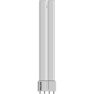 Philips Master PL-L Kompaktlysrör 55 W, 4-stifts