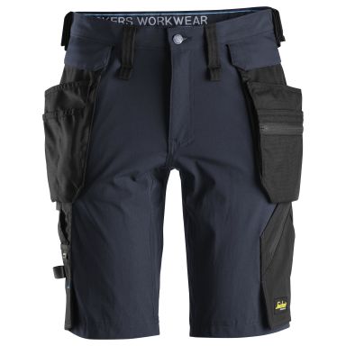 Snickers Workwear 6108 LiteWork Shorts marinblå/svart