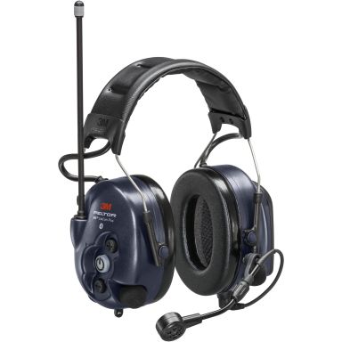 3M Peltor WS LiteCom Plus Kuulosuojaimet päälakisanka, Bluetooth®, kaksisuuntainen radiopuhelin, 16 kanavaa (PMR446 MHz) ja 121 alikanavaa