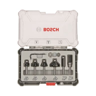 Bosch 2607017469 Frässtålset 6 delar
