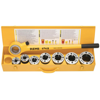 REMS Eva Set Håndtråd klo R 3/8"-2"