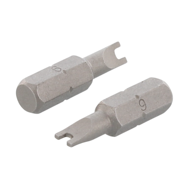 Schäfer & Peters 910914 Sikkerhetsbits for to-hulls drift, 1/4&quotx25