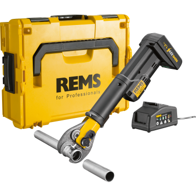 REMS Mini-Press S Pressmaskine med batteri og oplader