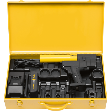 REMS Ax-Press 25 L Pressmaskine med batteri og oplader