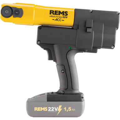REMS Mini-Press 22 V ACC Puristustyökalu ilman akkua ja laturia
