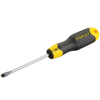 STANLEY 0-64-916 Cushion Grip Skrutrekker spor, forkrommet klinge, mykt grep