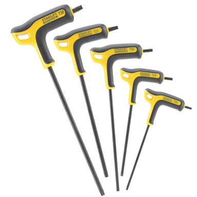 STANLEY FatMax FMHT0-69048 Unbrakonøglesæt med P-håndtag, 5 stk