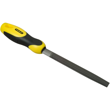 STANLEY 0-22-456 Halvrund fil dobbelgradet, 200 mm