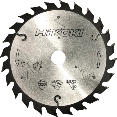 HiKOKI 60355026 Sagklinge TCT 216 mm, 24 T, 10-pakning