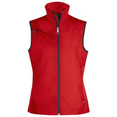 Texstar WV79156000150 softshellvest rød