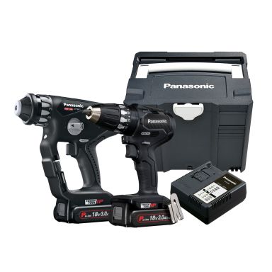 Panasonic EYC250PN EYC250PN2G32 Værktøjspakke med boreskruetrækkere og hammerbor