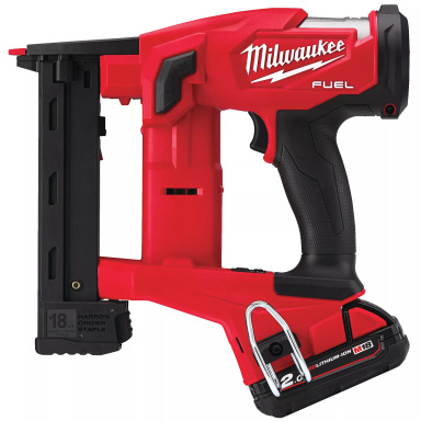 Milwaukee M18 FNCS18GS-202X Akkuhakasnaulain sis. akut ja laturin