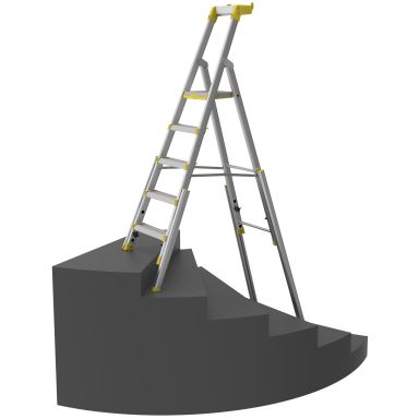 W.steps 55S Porrastikas 5 askelmaa, 1850 mm