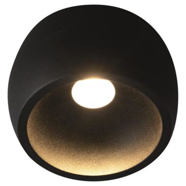 Hide-a-Lite Globe G2 Surface Downlight-valaisin musta
