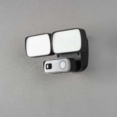Konstsmide Smartlight Forlygte 24W, smart, kamera, højttaler og mikrofon