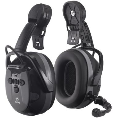 Hellberg Xstream LD Kuulosuojain puomimikrofoni, Bluetooth, ympäristönkuuntelu, kypäräkiinnike