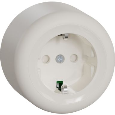 Schneider Electric Renova WDE016177 Pistorasia 1-osainen, pinta-asennettava, maadoitettu