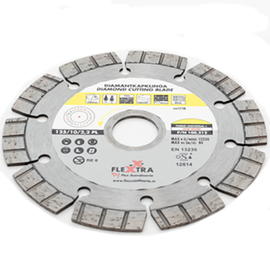 Flexxtra 100212 Diamantskæreskive 125 mm