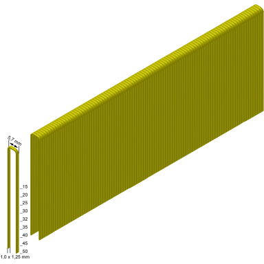 Milwaukee 4932478389 Heftestift 18 g, 5.7 mm