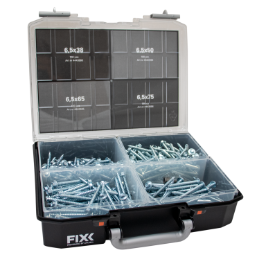 FIXX 725096 Sortimentkoffert 350-pakning