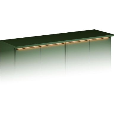 Gustavsberg Graphic Toppskiva grön, med belysning