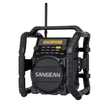 Sangean U5 DBT Arbejdsradio Med Bluetooth, genopladeligt