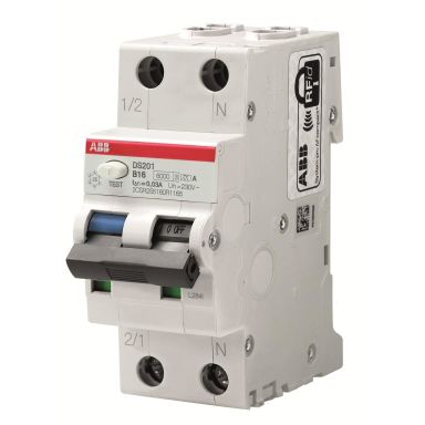 ABB 2CSR255480R1064 Personskyddsautomat 6kA, C-karakteristik, typ APR DS201