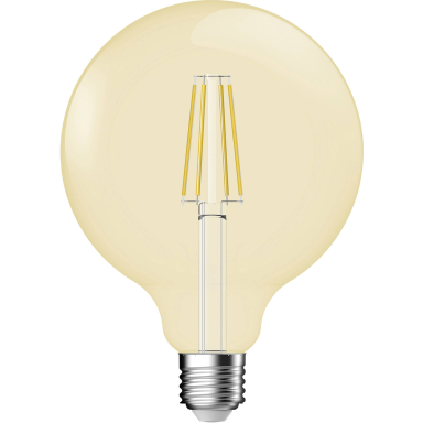Nordlux DECO CLASSIC GLOBE LED-lampa E27, guldfärgat