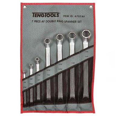 Teng Tools 6707AF Ring nøgle sæt 7 dele