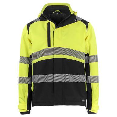 Texstar FJ88 Skaljakke gul/sort, Hi-vis, klasse 2