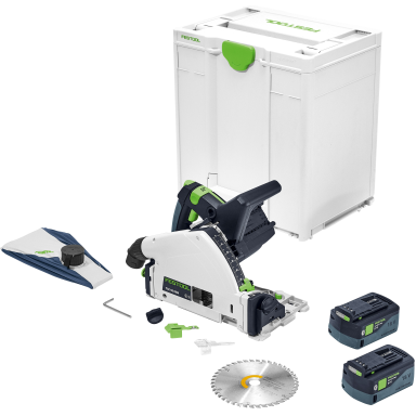 Festool TSC 55 KEB-Basic-5,2 Sänksåg med 5,2 Ah batterier