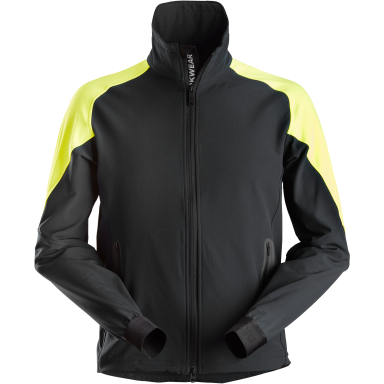 Snickers 8028 Jacka svart/neon