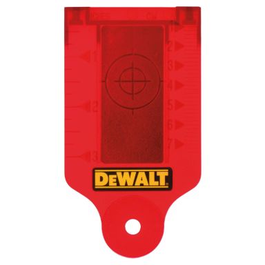 Dewalt DE0730-XJ Målkort for rød laser