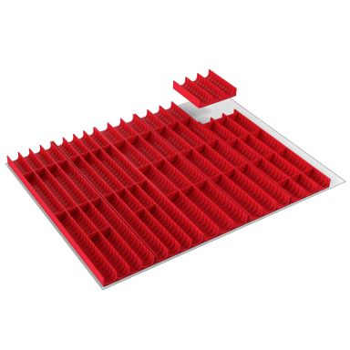 Treston 83791300 Verktøybrett til underskap 90, med avdeler