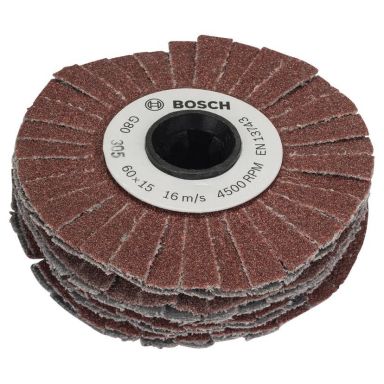 Bosch DIY 1600A00154 Slibeskive fleksibel, 15 mm