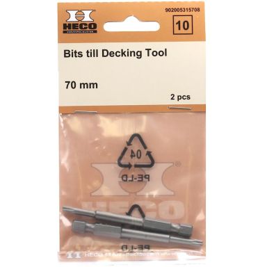 Heco 902005315708 Bits för Decking tool, 2-pack