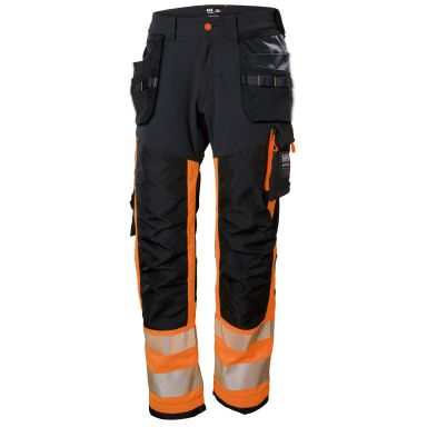 Helly Hansen Workwear ICU 77471-269 Arbeidsbukse varsel, klasse 1, oransje