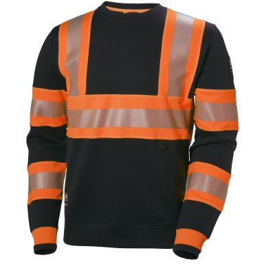 Helly Hansen Workwear ICU 79272-269 Genser varsel, svart/oransje