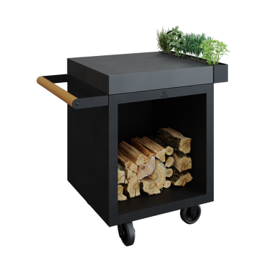 OFYR Mise en Place Table Black 65 PRO CD Arbetsbord toppskiva i keramik