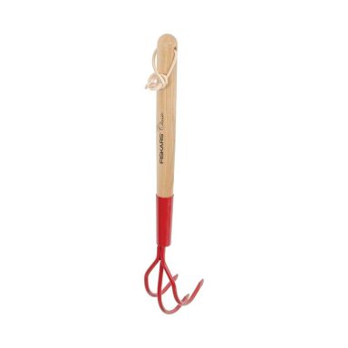 Fiskars Classic Håndkultivator 40 cm, rød