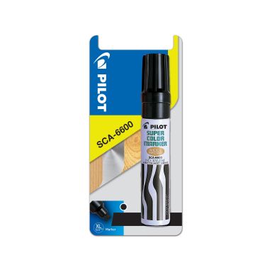 Pilot SCA-6600 Markeringspenn svart, ekstra bred