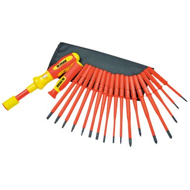 Ironside 742808 Momentskruetrækkersæt 19 dele